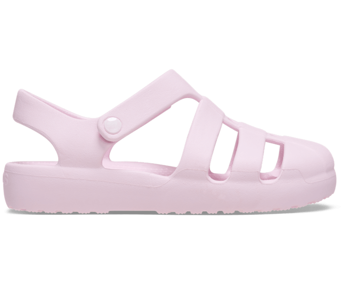 Kids' Classic Fisherman Sandal - Pink Milk (210625-6ZW) – Crocs Malaysia