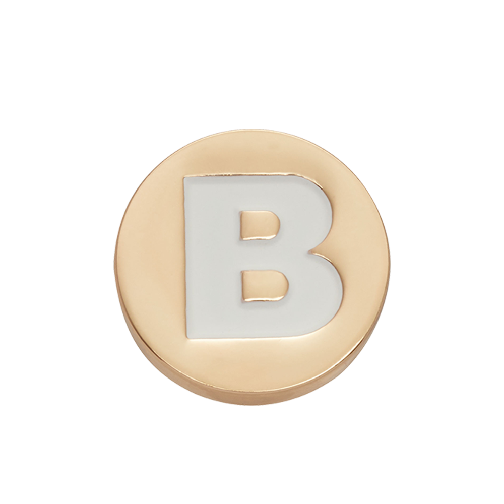 Gold Letter B