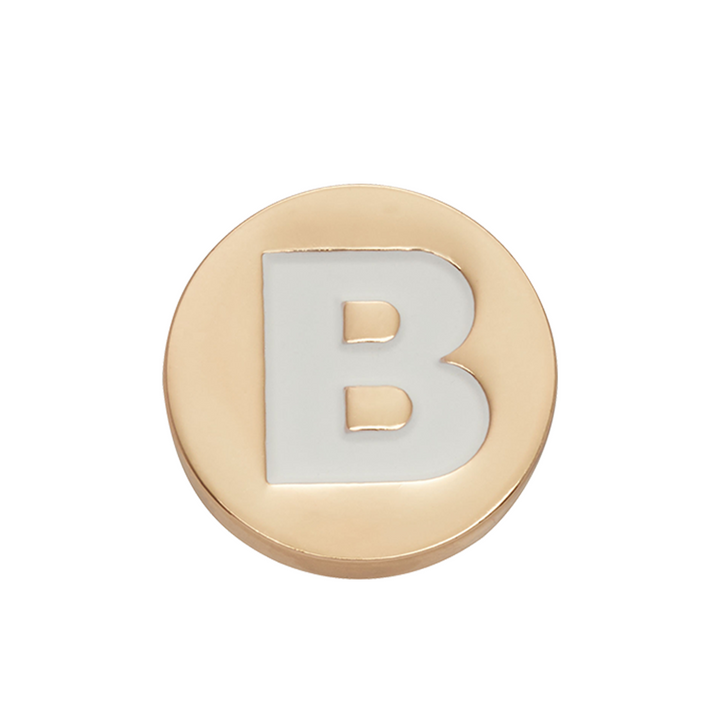 Gold Letter B