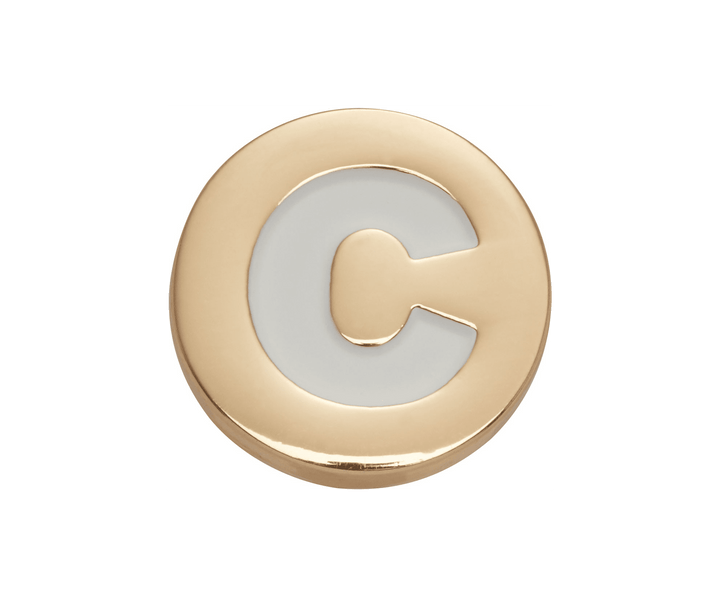 Gold Letter C