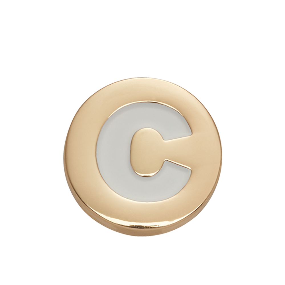 Gold Letter C