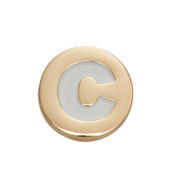 Gold Letter C