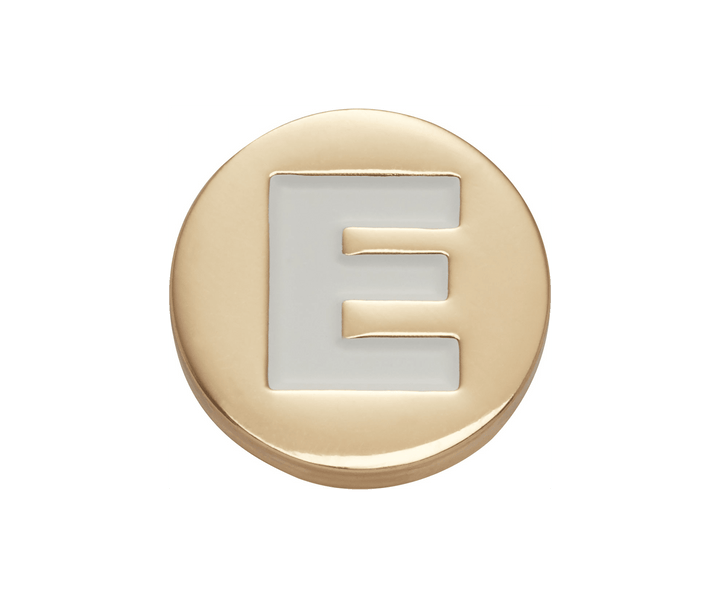 Gold Letter E