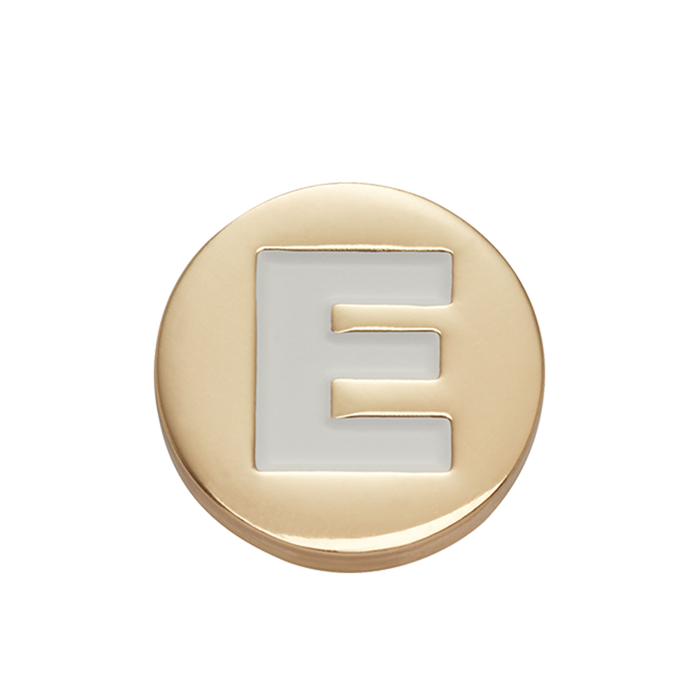 Gold Letter E