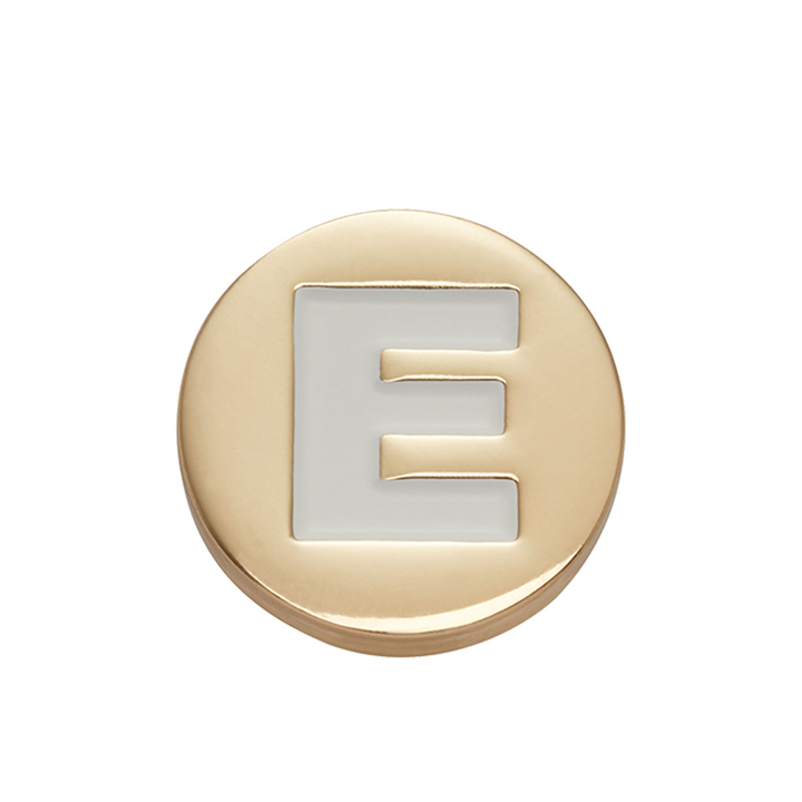 Gold Letter E