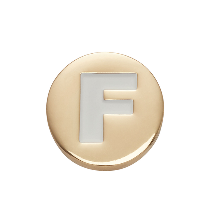 Gold Letter F
