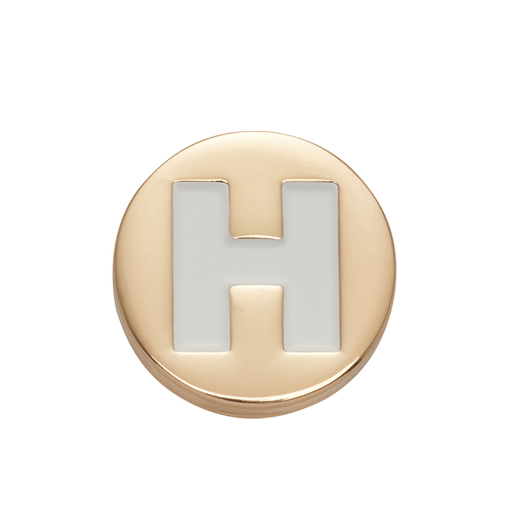 Gold Letter H