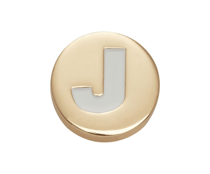 Gold Letter J