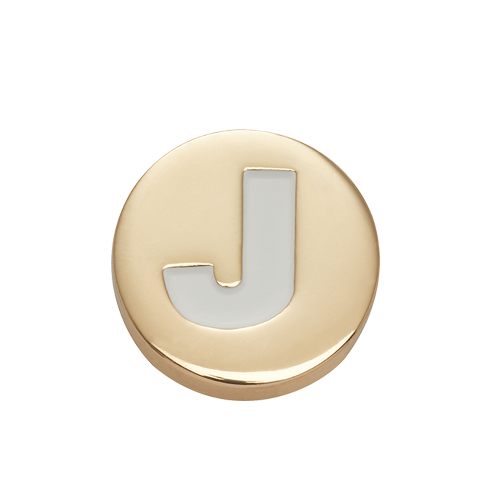 Gold Letter J