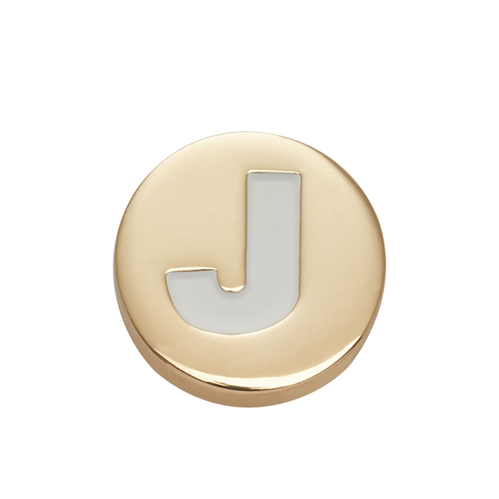 Gold Letter J
