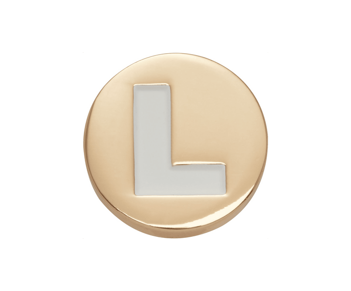 Gold Letter L