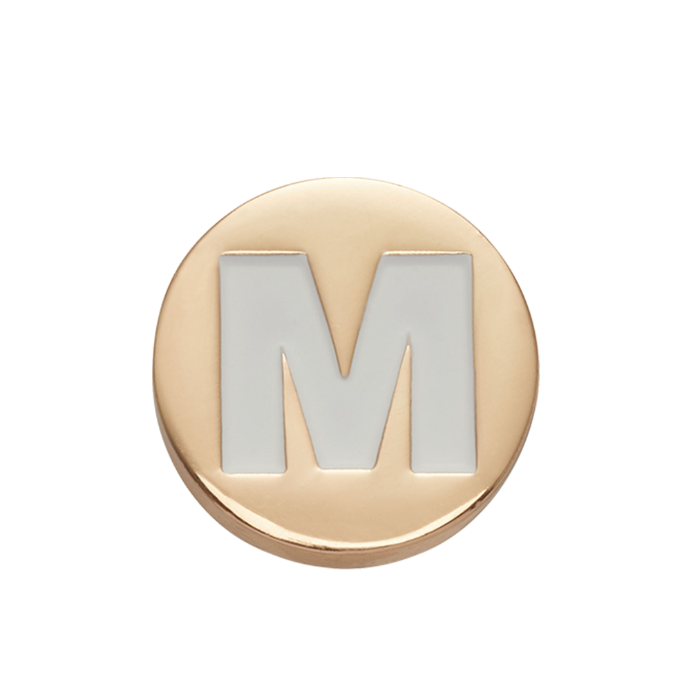Gold Letter M