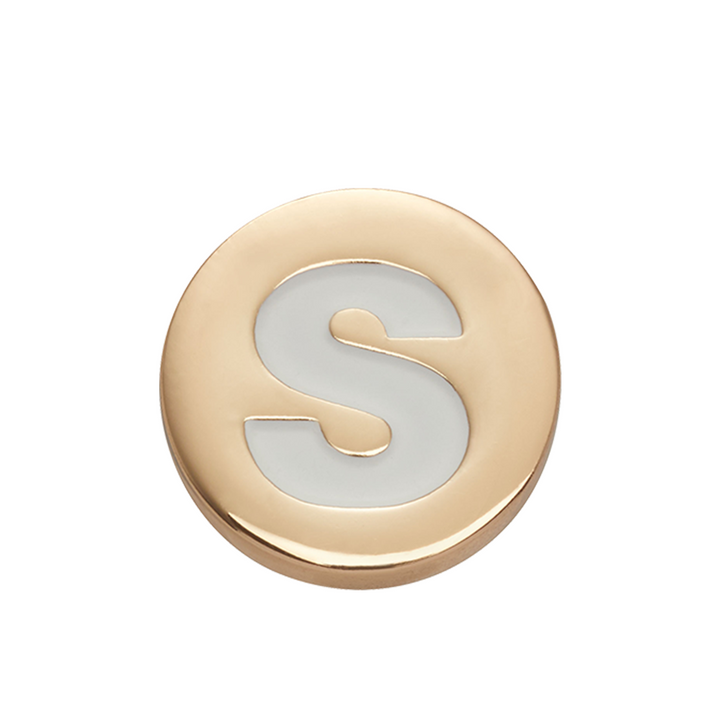 Gold Letter S