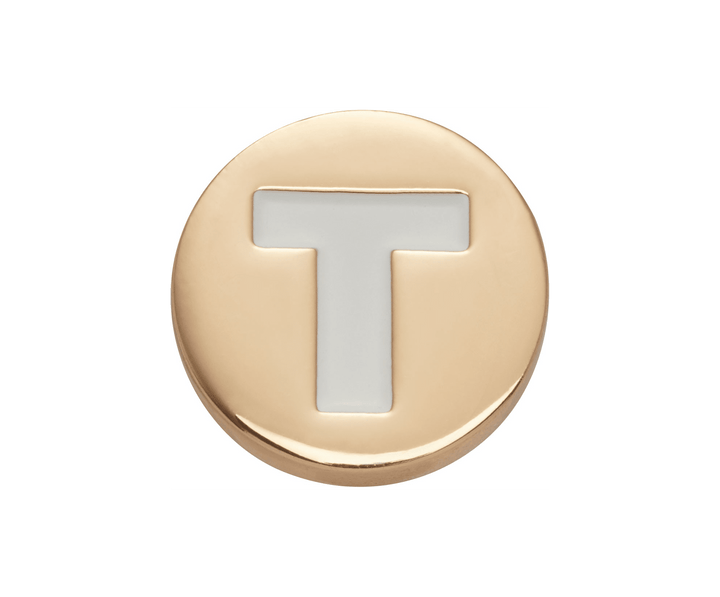 Gold Letter T