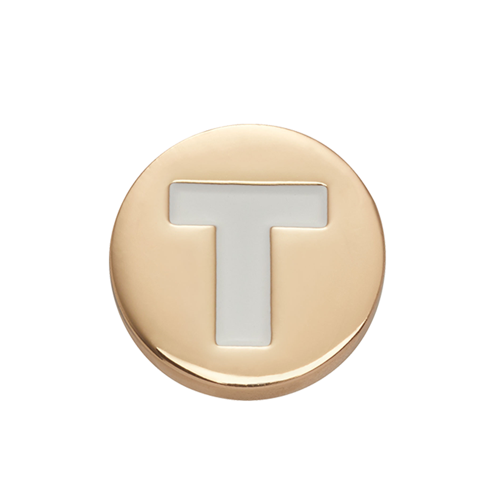 Gold Letter T