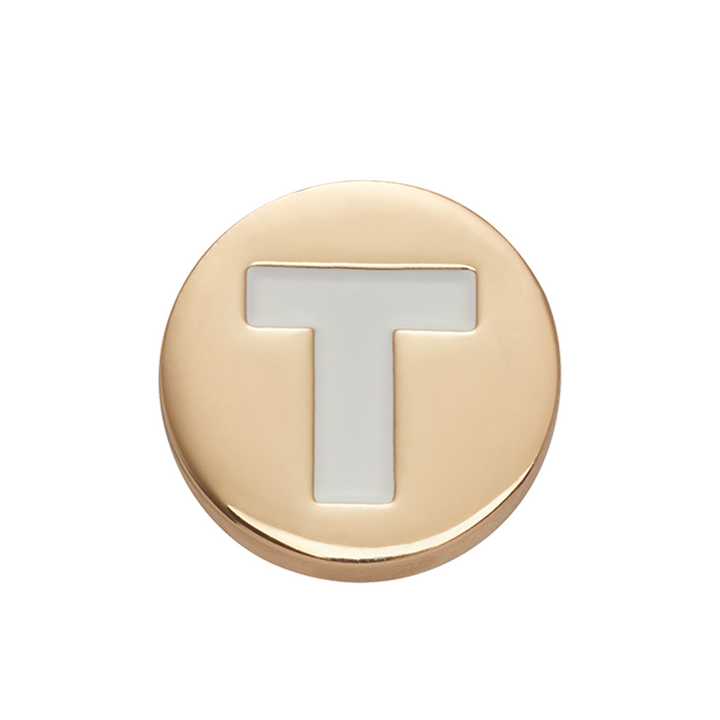 Gold Letter T