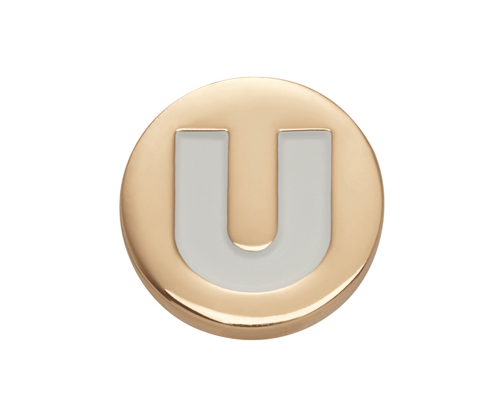 Gold Letter U