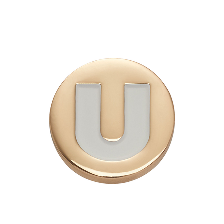 Gold Letter U