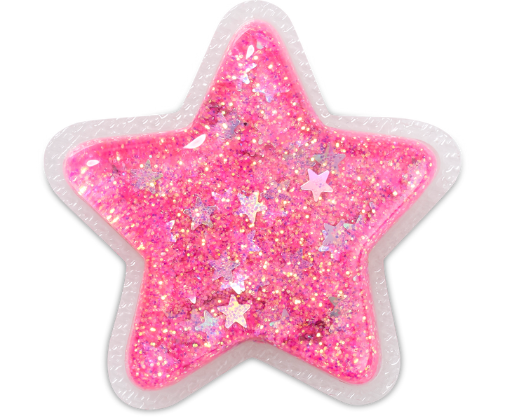 Squishy Glitter Star