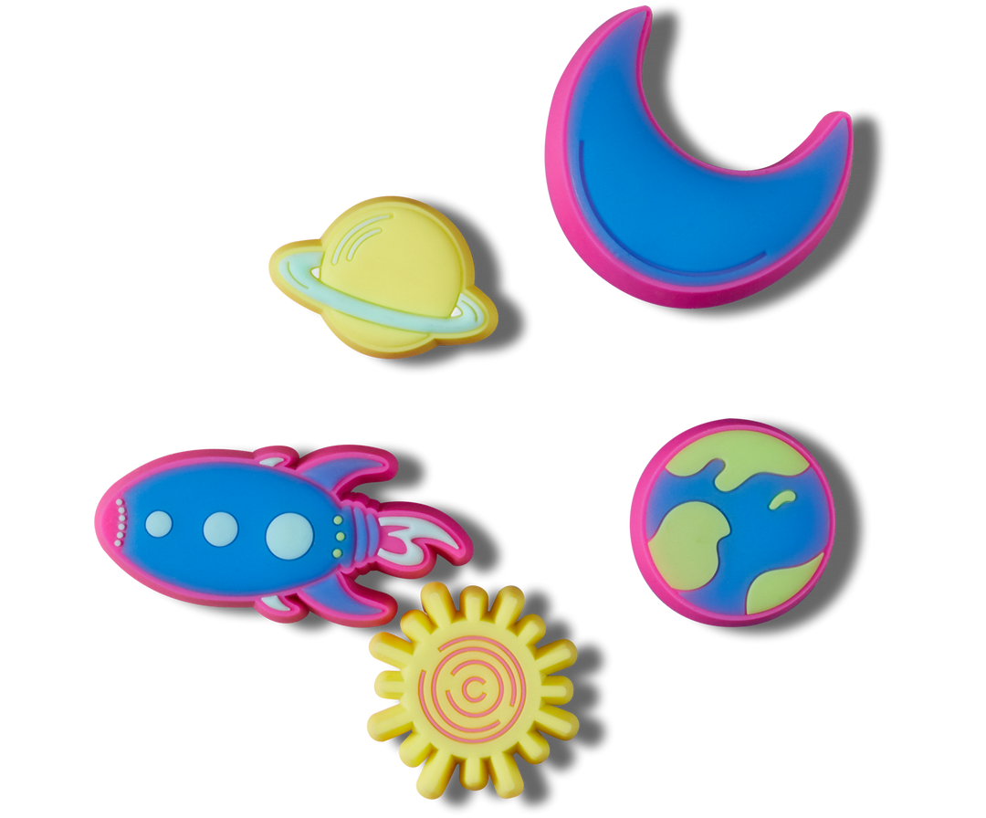 Lights Up Neon Planets 5 Pack