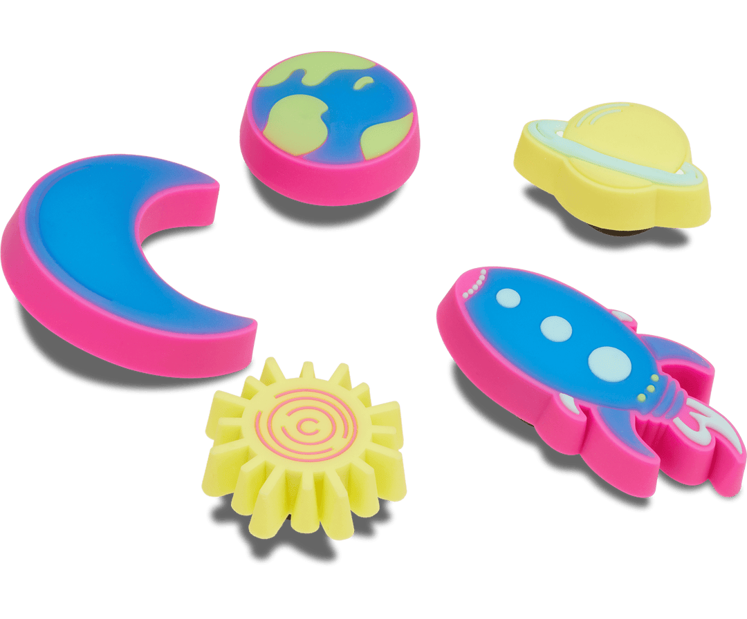 Lights Up Neon Planets 5 Pack