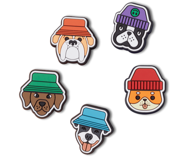 Dogs in Hats 5 Pack