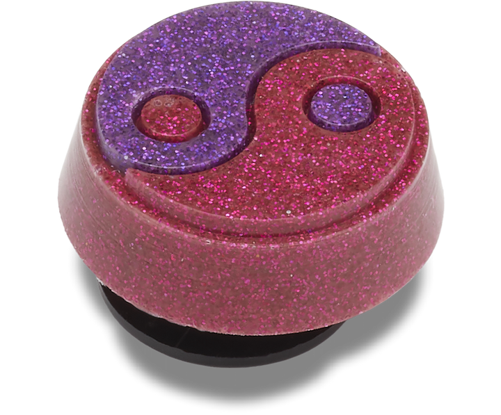 Glitter Pink Yin Yang