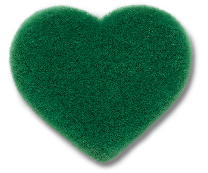 Grass Textured Heart