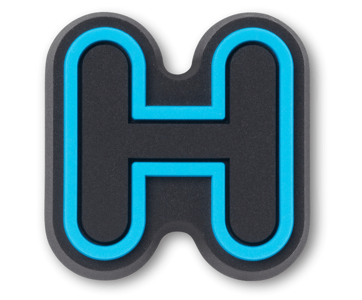 Blue Alphabet H