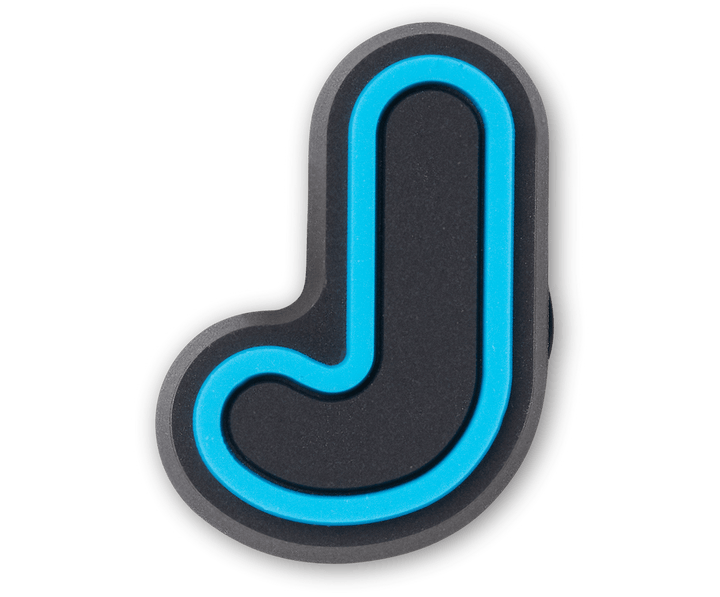 Blue Alphabet J