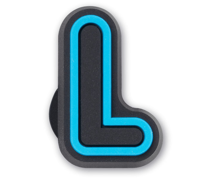 Blue Alphabet L