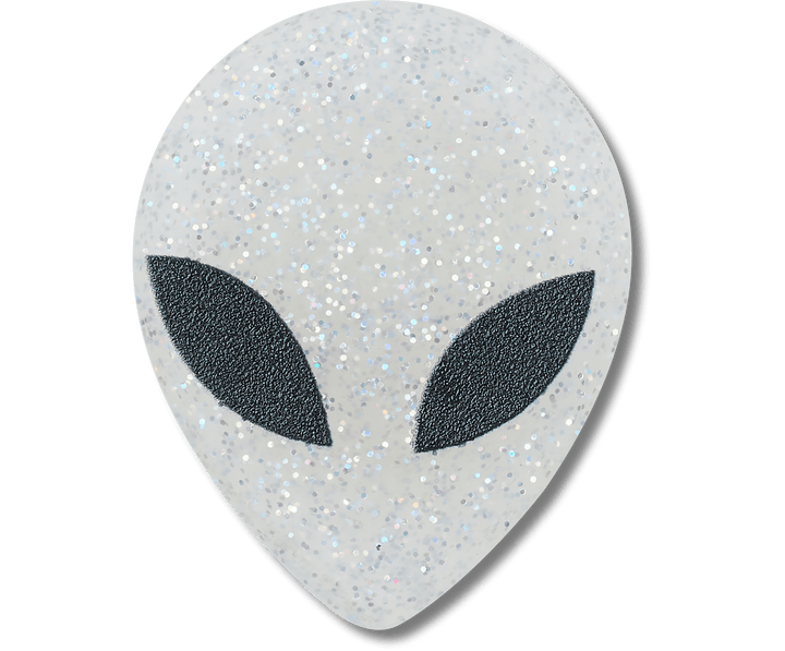 Glitter Alien Head