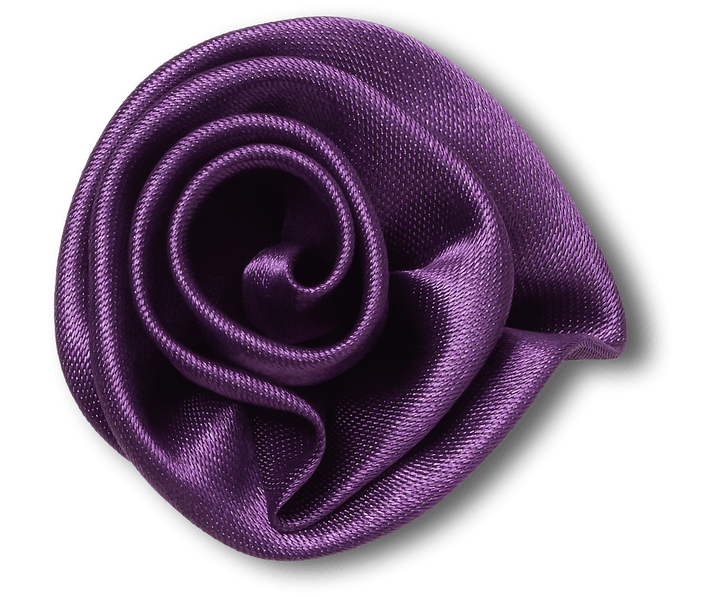 Crocs Deep Purple Rosette Jibbitz