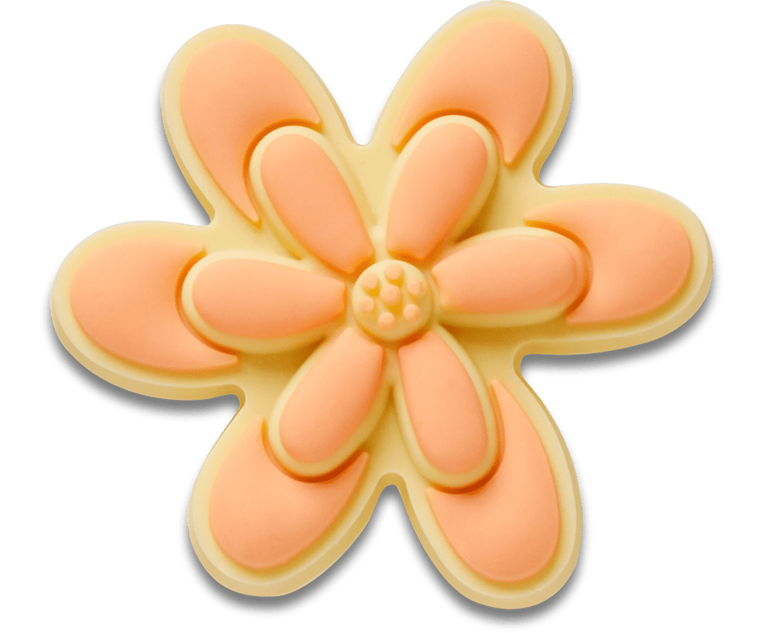 Crocs Lil Orange Daisy Flower Jibbitz