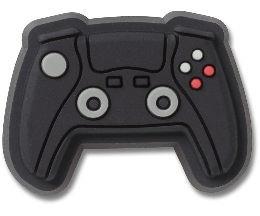 Crocs Black Game Controller Jibbitz