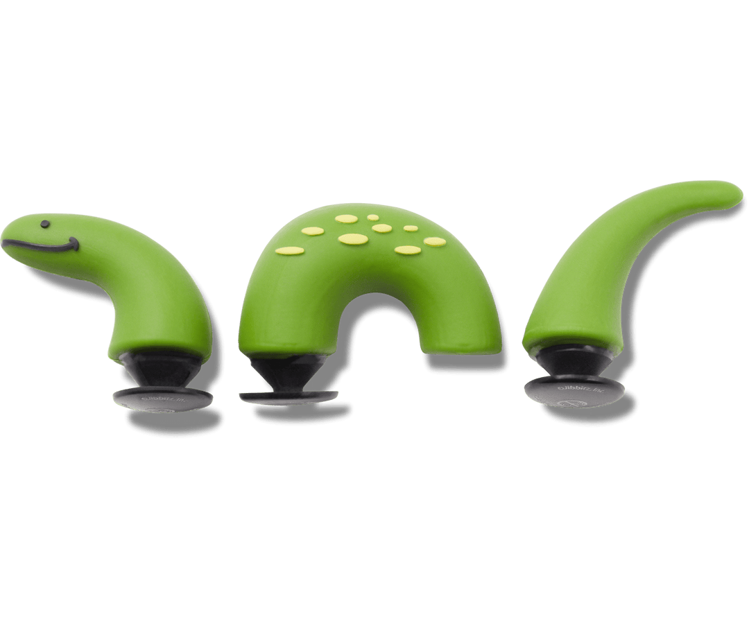 Crocs 3D Green Snake Jibbitz