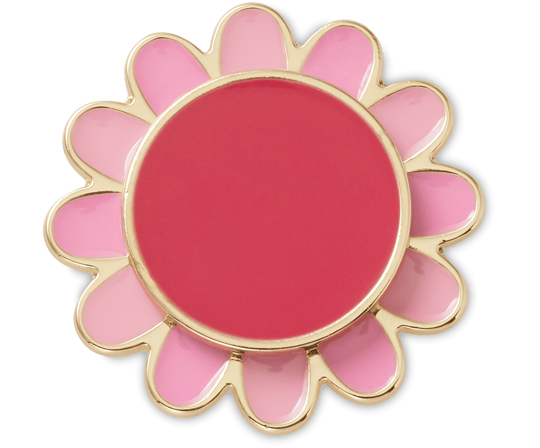 Crocs Pink Spinner Flower Jibbitz