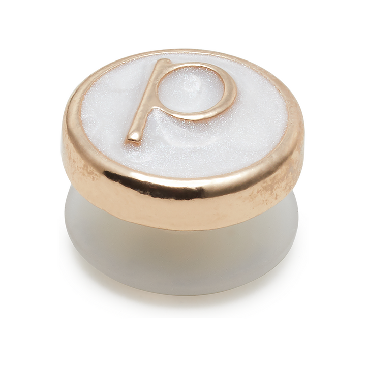 Tiny Pearlized Letter P