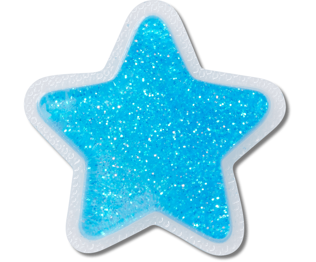 Crocs Jibbitz Blue Squish Star