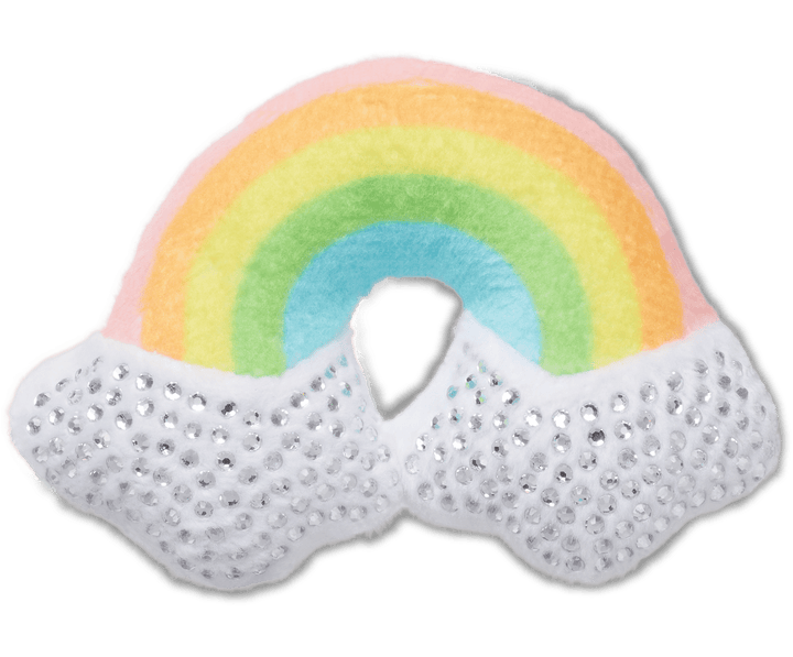 Crocs Jibbitz Plush Studded Rainbow