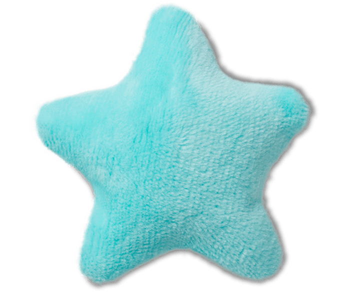 Crocs Jibbitz Plush Squeaky Blue Star