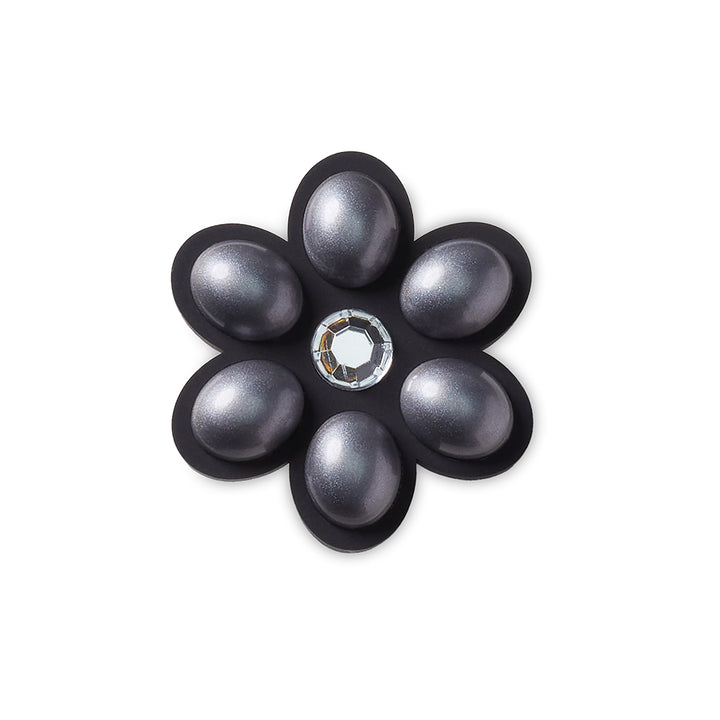 Charcoal Flower Gem