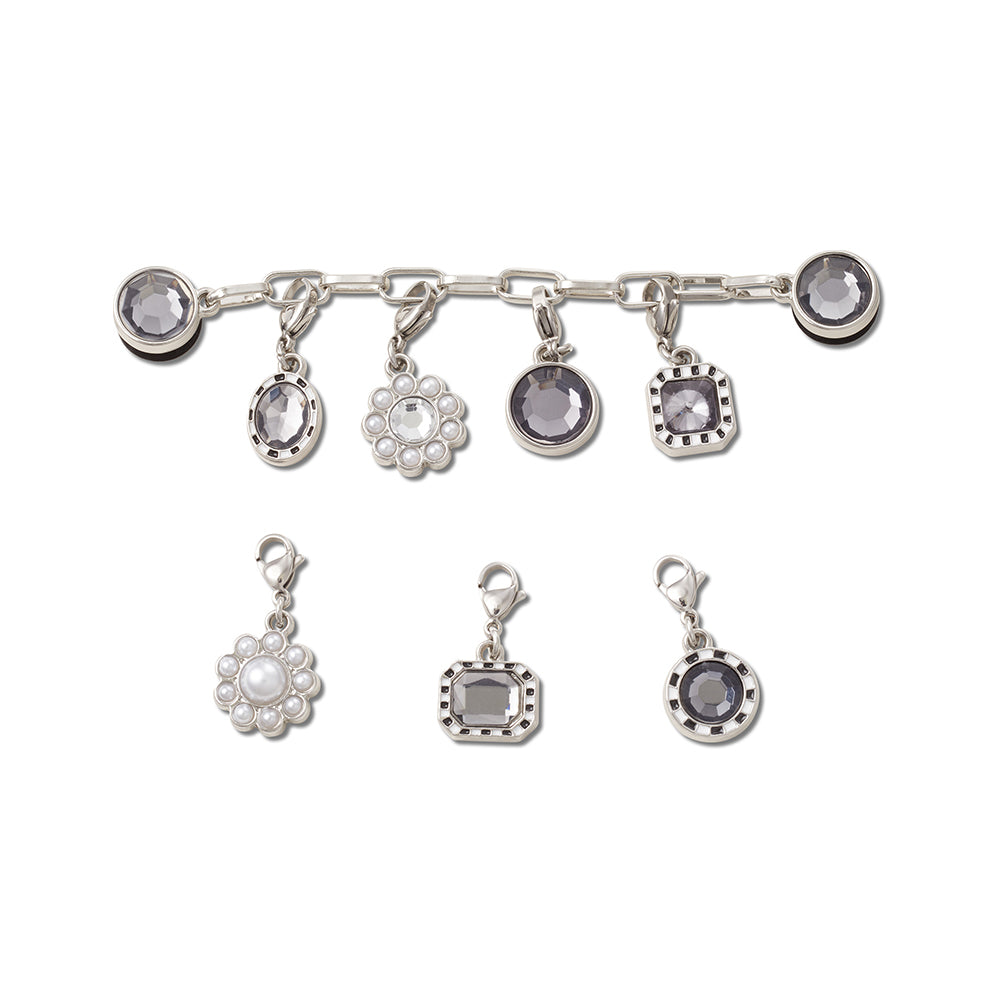Silver Adjustable Charm Chain