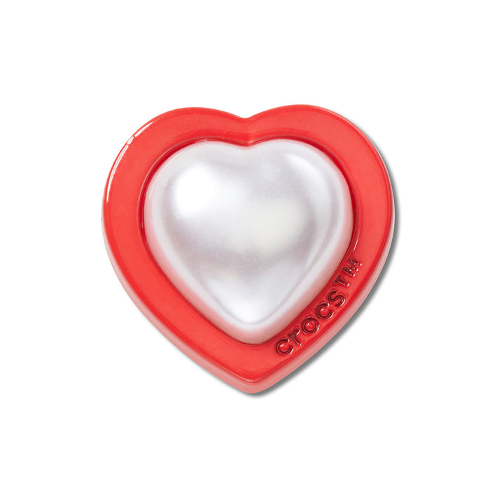 Red And Pearl Heart