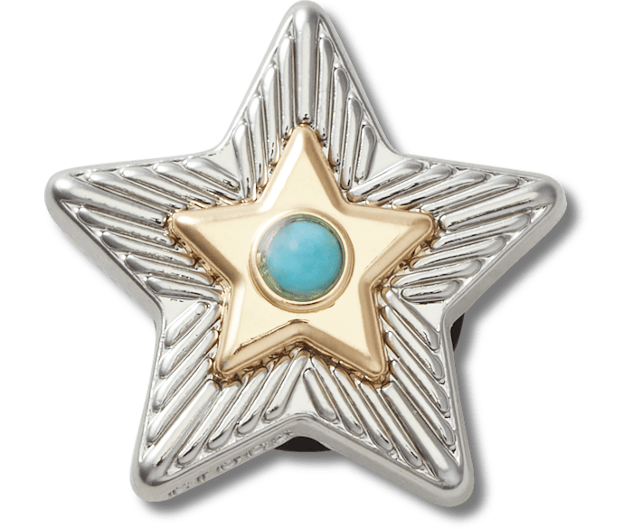 Silver Turquoise Star