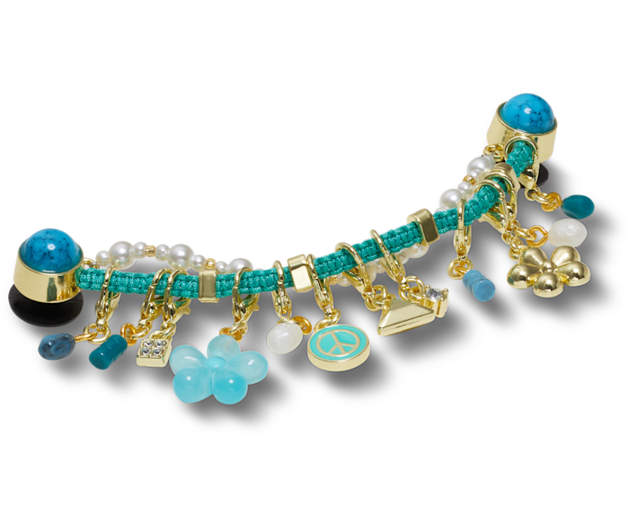 Blue Adjustable Charm Chain