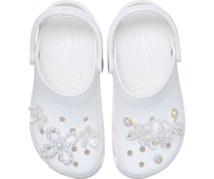 White Pearl Beaded 5 Pack