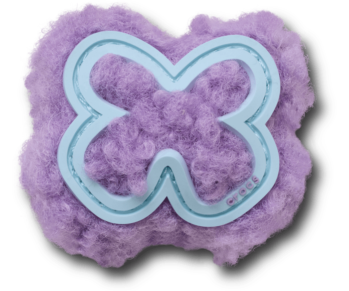 Plush Purple Butterfly