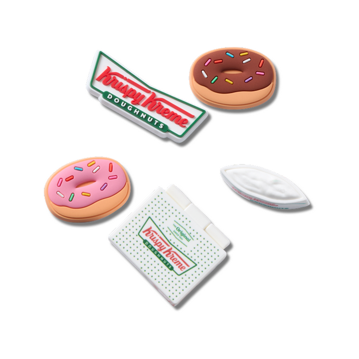 Krispy Kreme Crocs 5 Pack