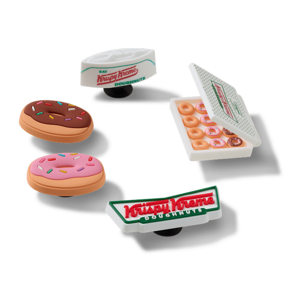 Krispy Kreme Crocs 5 Pack